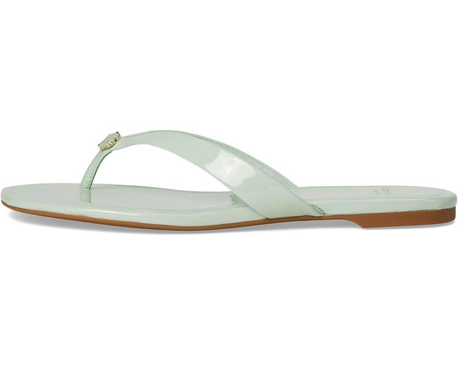Spade Flower Smooth Leather Flip-Flop Product Image