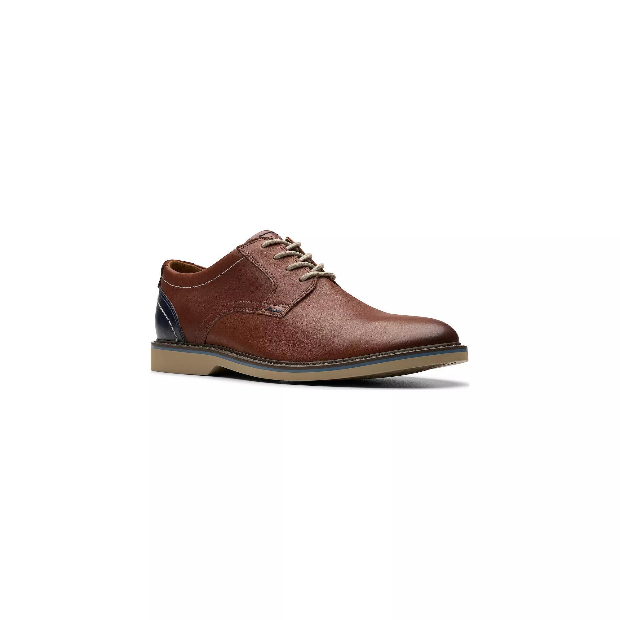Clarks Radcliff Low Mens Leather Oxford Shoes Product Image