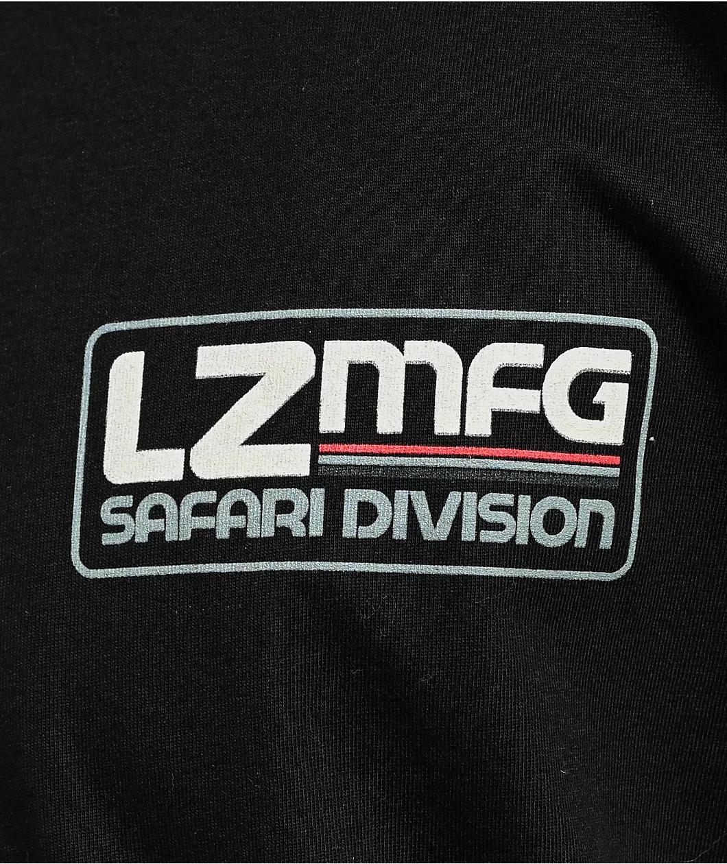 LZMFG Safari Division GTR Black T-Shirt Product Image