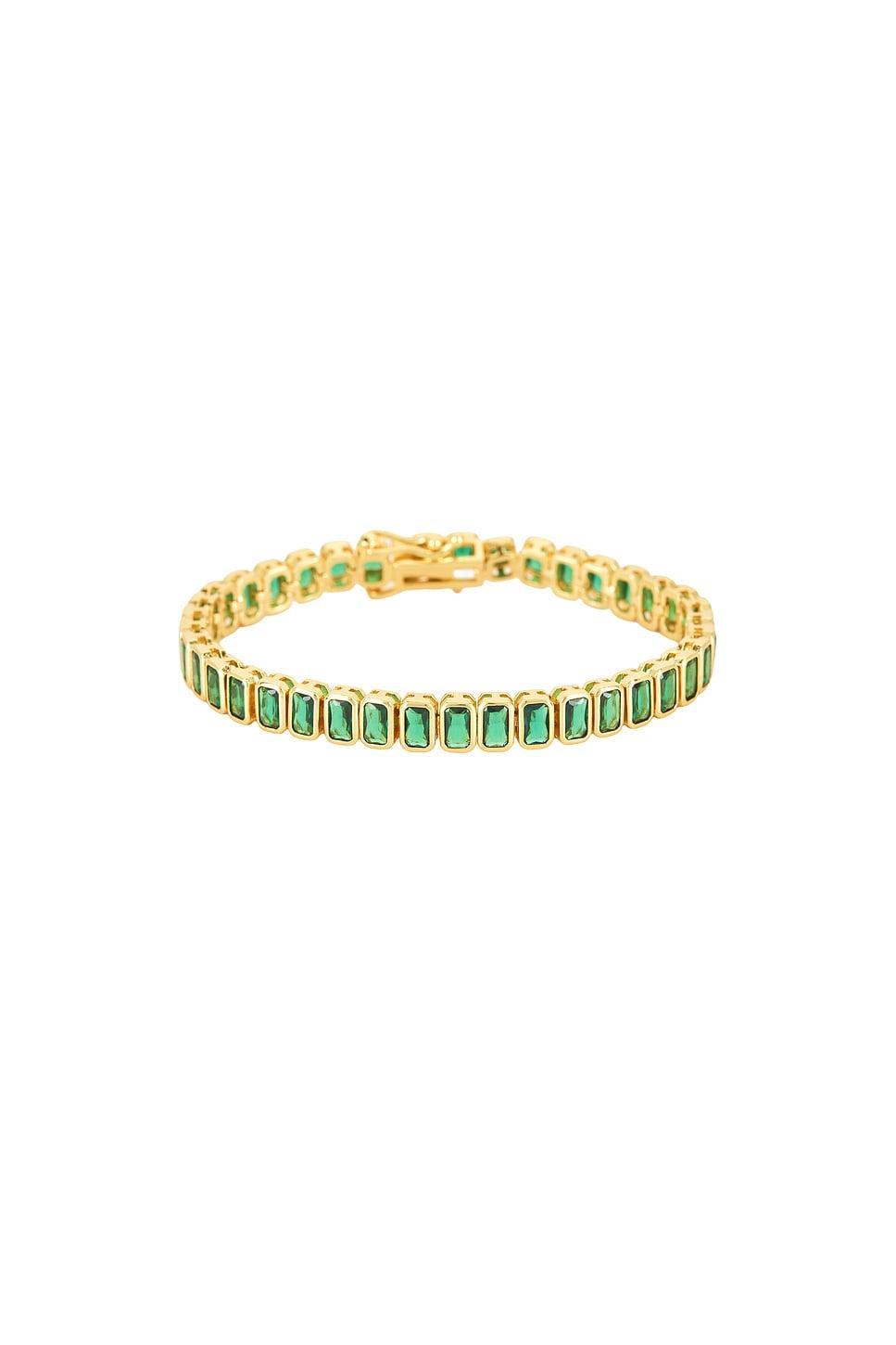 Esmi Rectangle Tennis Bracelet BRACHA Product Image