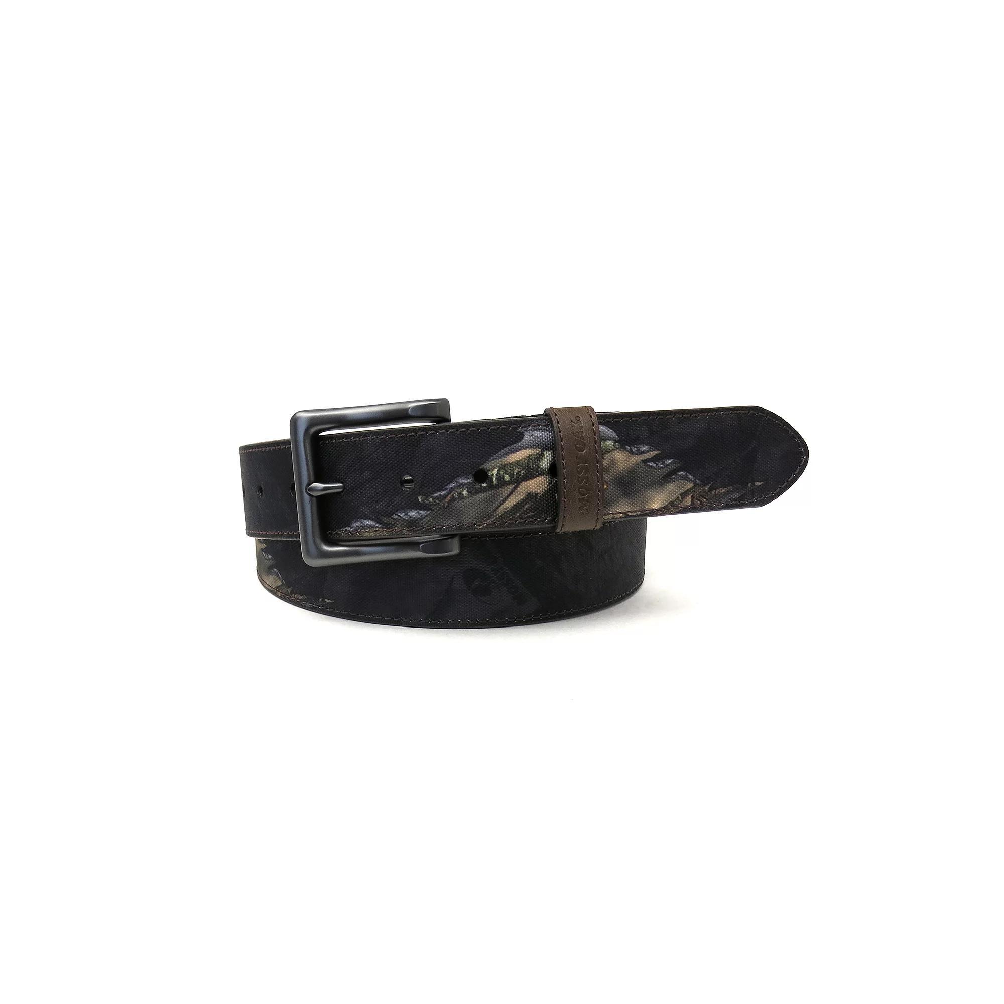 Men's Mossy Oak Camo Comfort Stretch Belt, Size: 34/36, Black Product Image