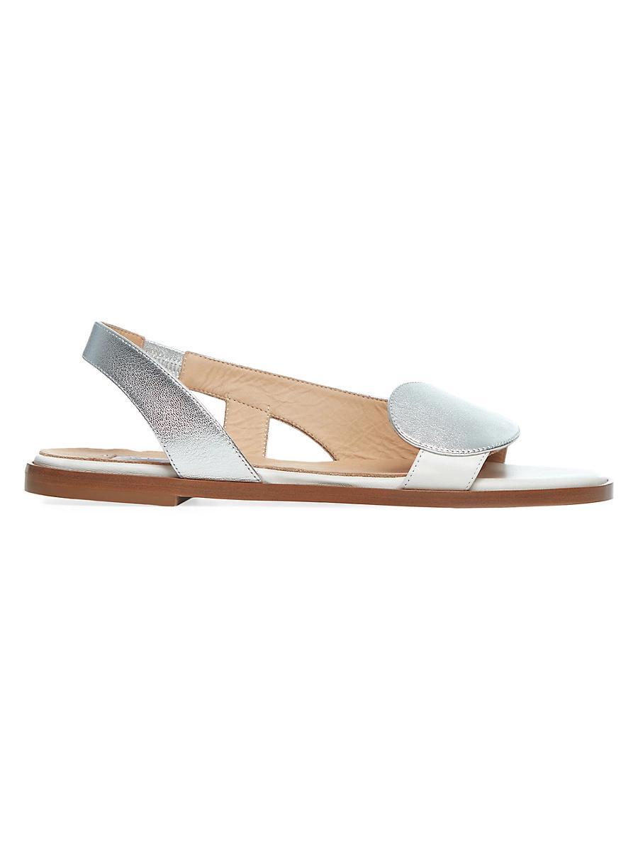 Womens Lamb Leather Adjustable Strap Sandals Product Image