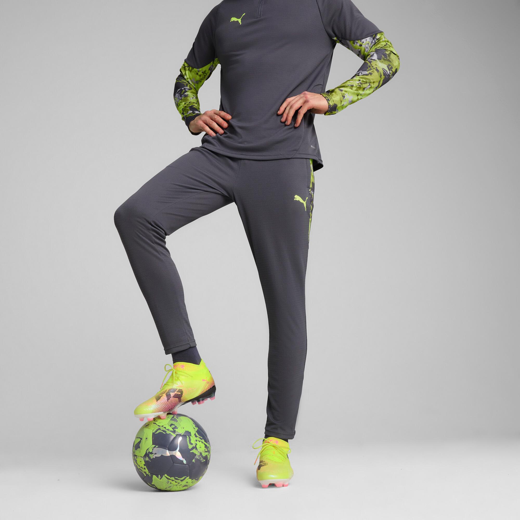 PUMA IndividualCUP Men's Soccer Pants in Grey Product Image