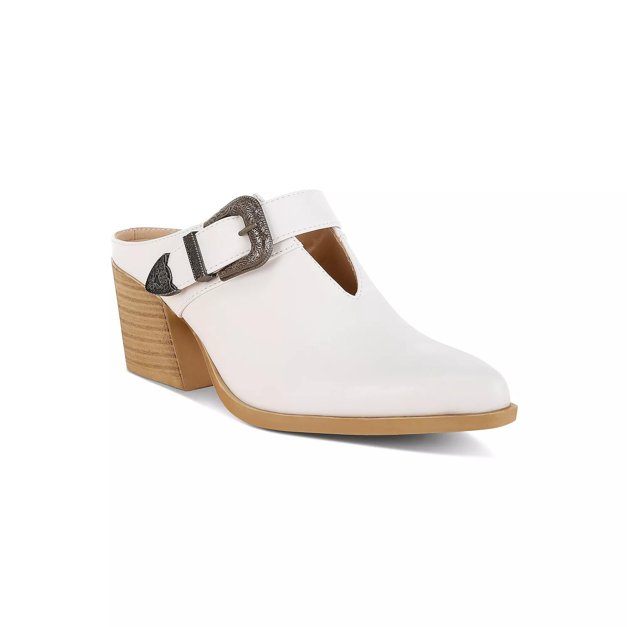 Rag & Co Holler Women's Clogs, Size: 10, White Product Image