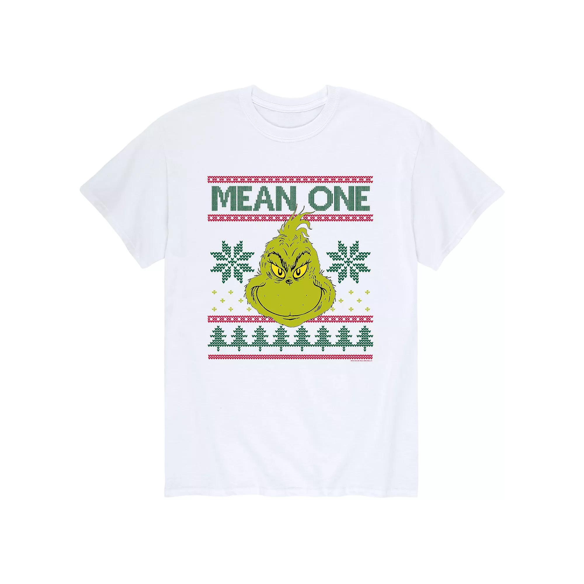 Mens Dr. Seuss The Grinch Mean One Tee Product Image