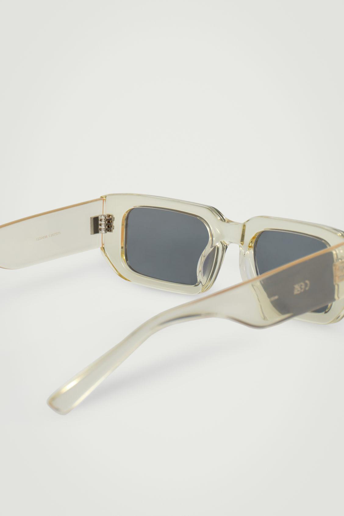RECTANGLE-FRAME SUNGLASSES Product Image