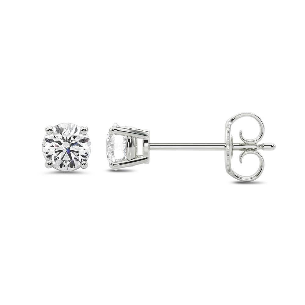 Made For You 10k Gold 2 Carat T.W. Certified Lab Grown Diamond Stud Earrings, Women's Product Image