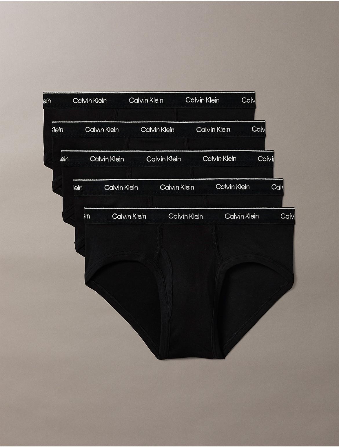 Calvin Klein Mens Cotton Classics 5-Pack Hip Brief Product Image