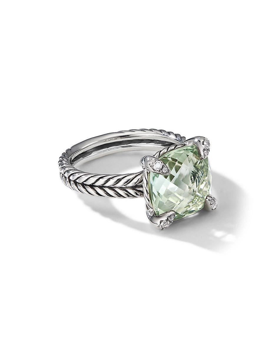 Womens Chatelaine Ring in Sterling Silver Product Image