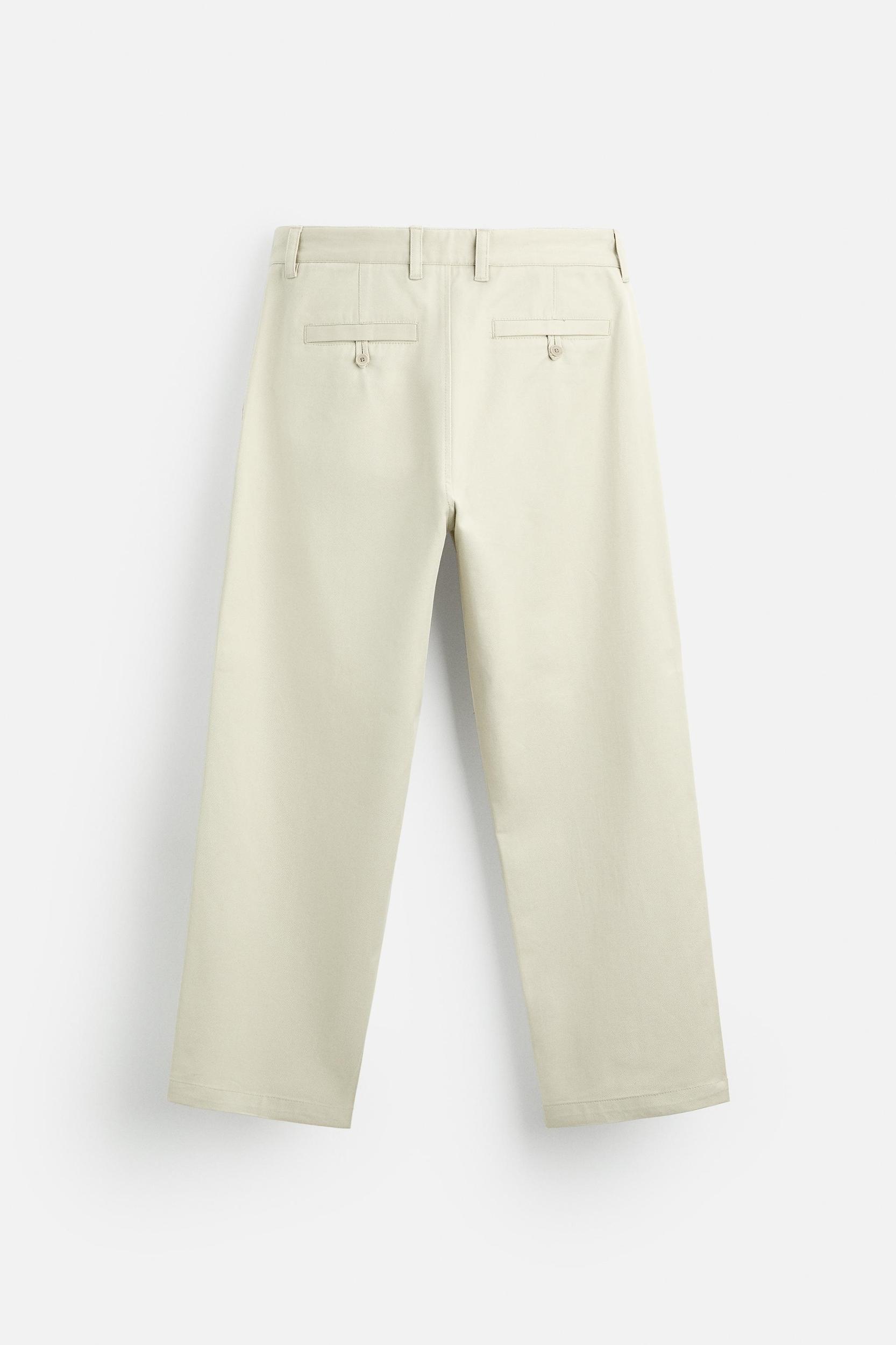 SEAM DETAIL STRUCTURED PANTS Product Image