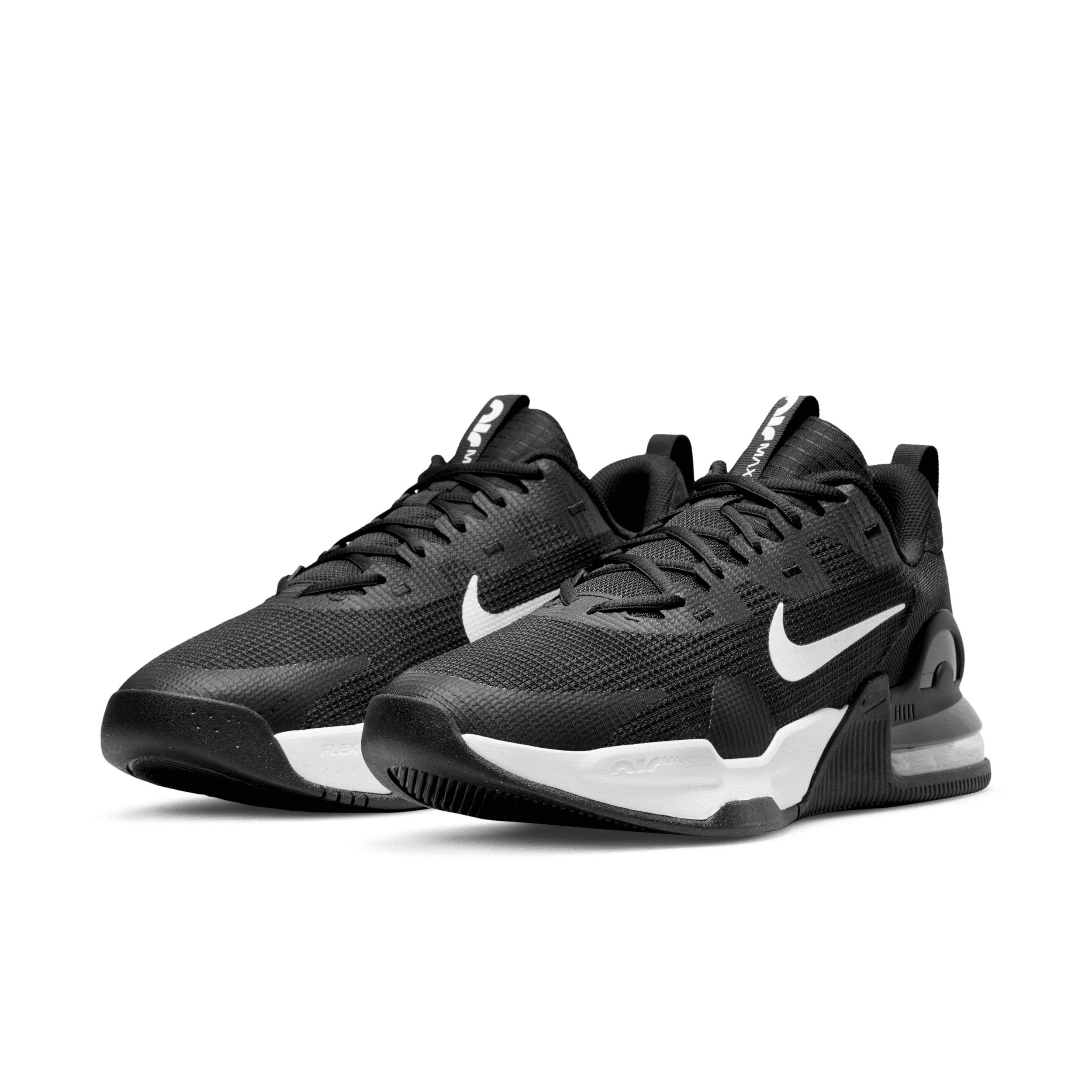 Nike Air Max Alpha 5 Men's Training Shoes, Size: 10.5, Black White Black Product Image
