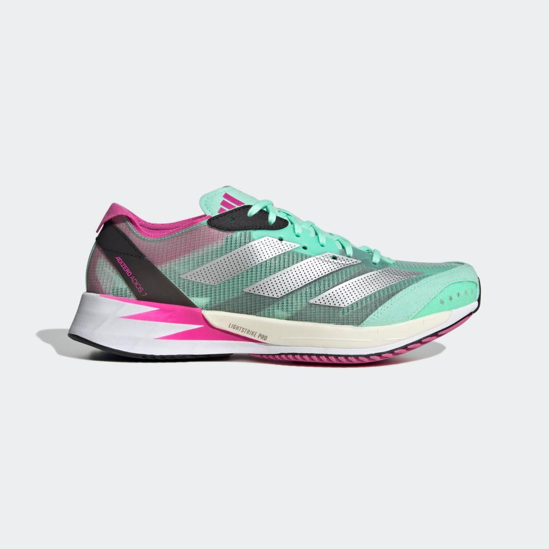 adidas Running Adizero Adios 7 (Pulse Mint/Silver Metallic) Women's Shoes Product Image