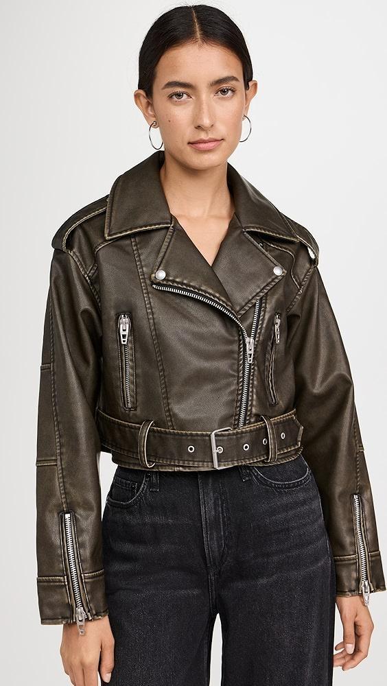 BLANKNYC Ride Off Biker Jacket | Shopbop Product Image