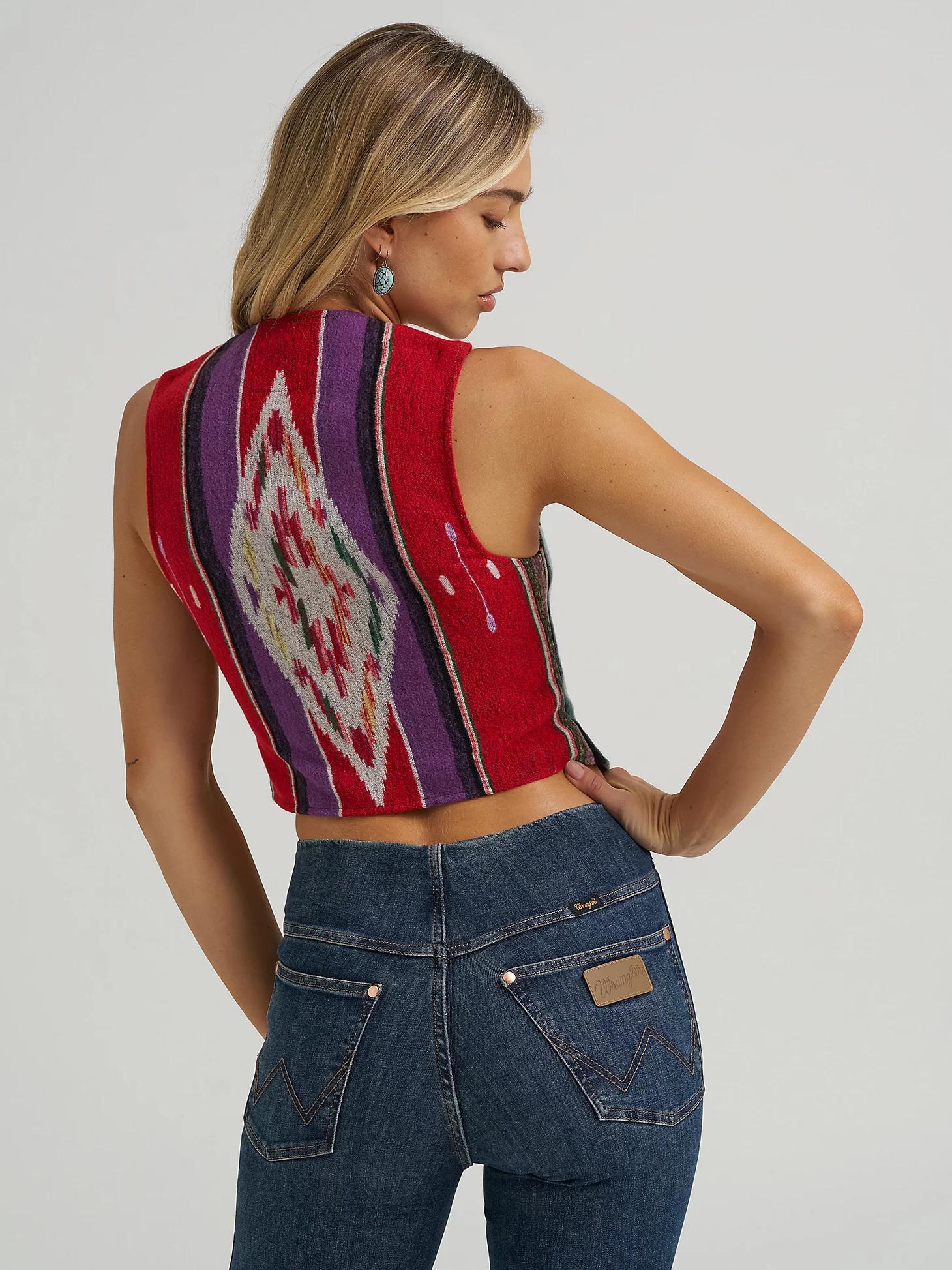 Wrangler x Lainey Wilson Rodeo Ben Jacquard Vest | Women's JACKETS & OUTERWEAR | Wrangler® Product Image