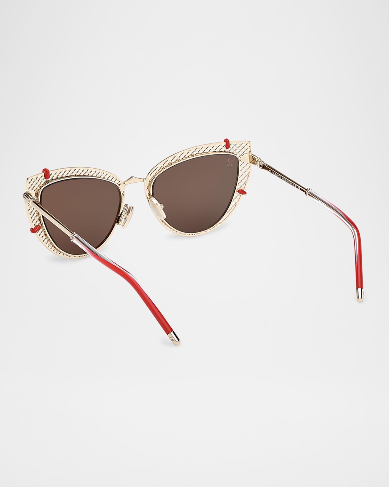 Miss Z Metal Cat-Eye Sunglasses Product Image