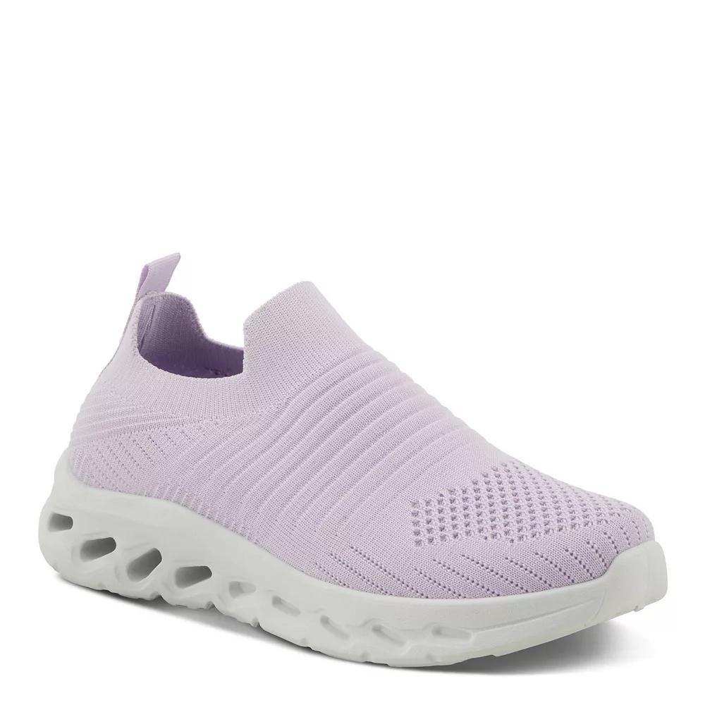 Flexus Scruggs Womens Slip-On Sneakers Purple Product Image