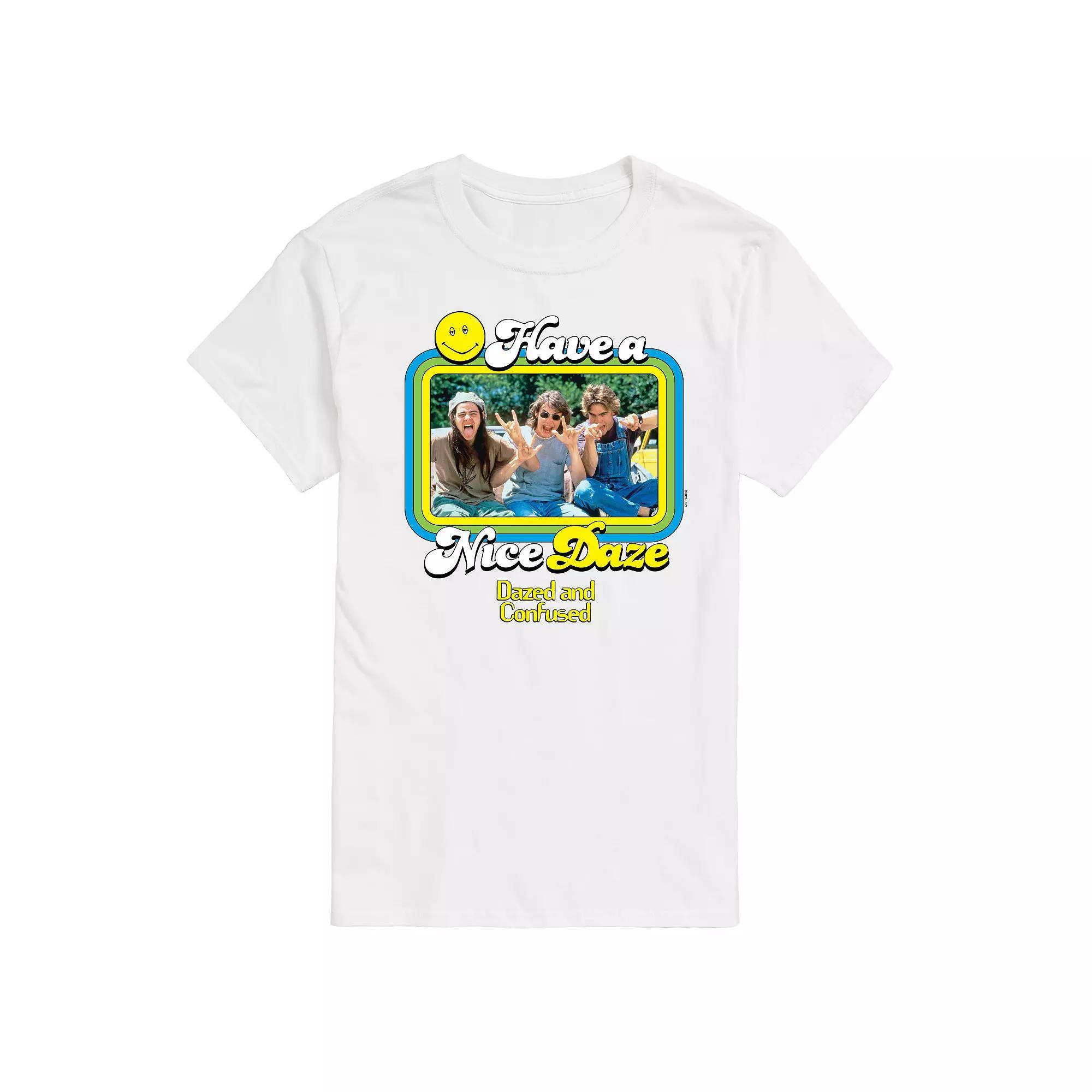 Mens Dazed and Confused Have A Nice Daze Graphic Tee Red Product Image