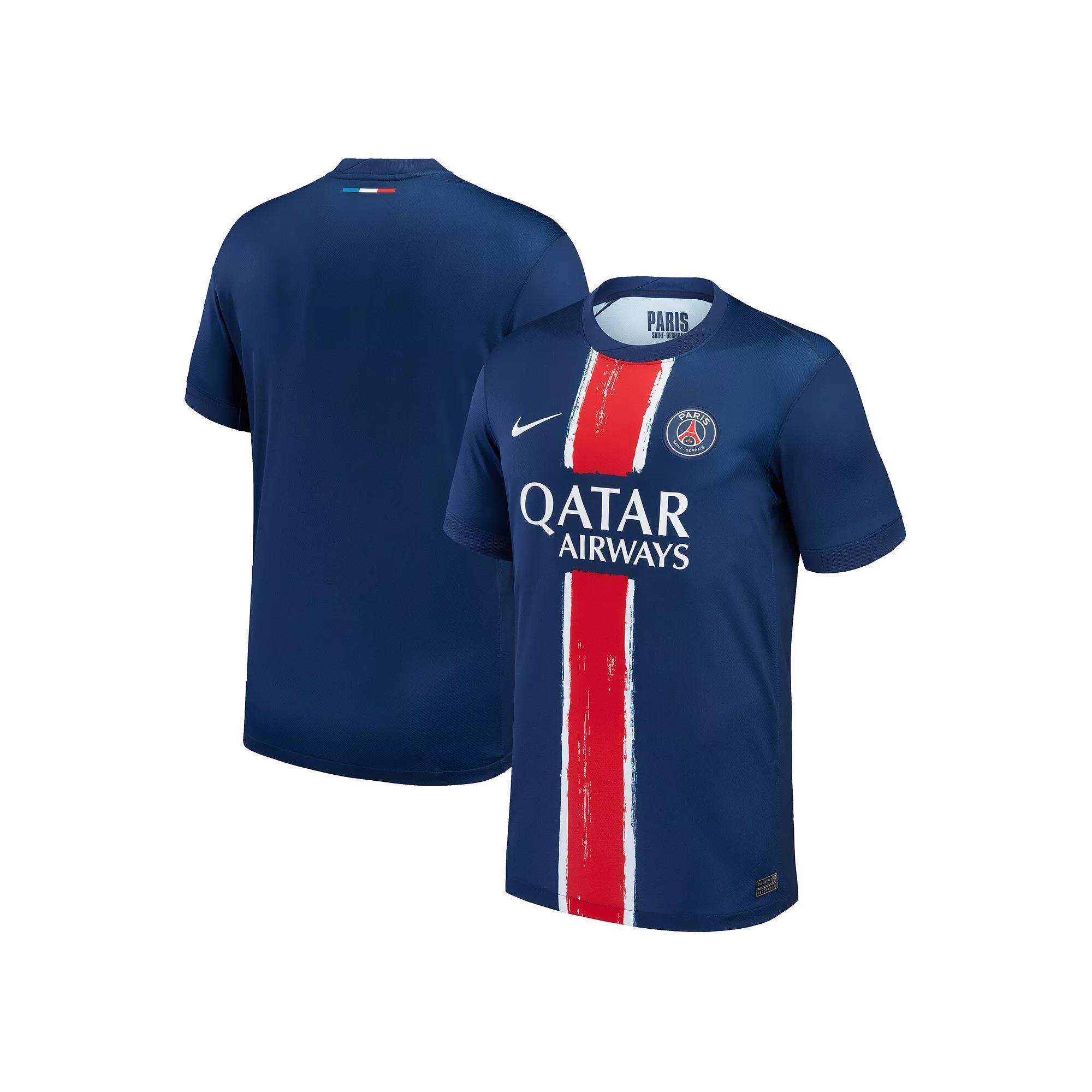 Men's Nike Navy Paris Saint-Germain 2024/25 Home Replica Jersey, Size: Medium, Psg Blue Product Image