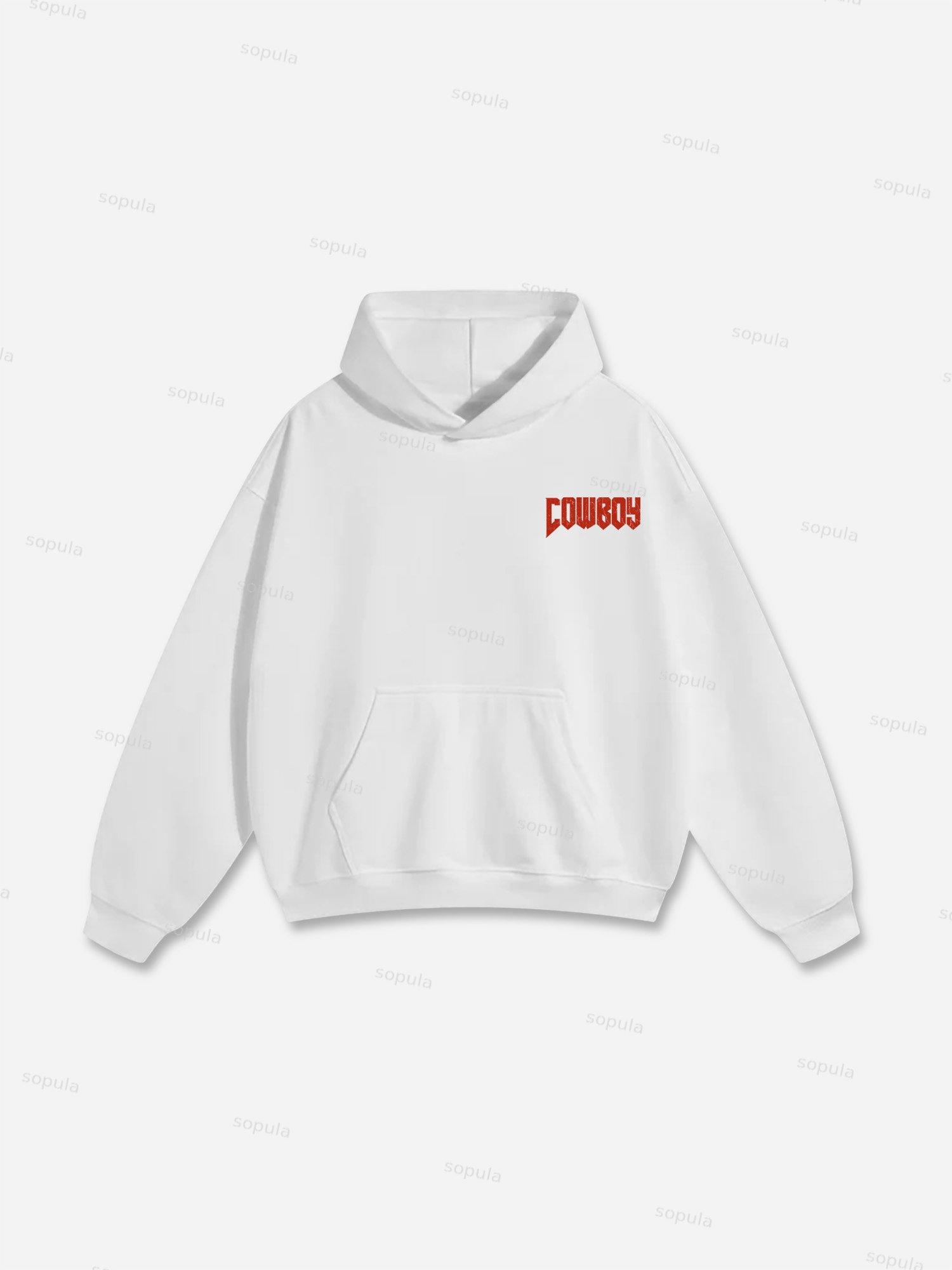 Mental Health Matters Graphic Print Pullover Hoodie Product Image