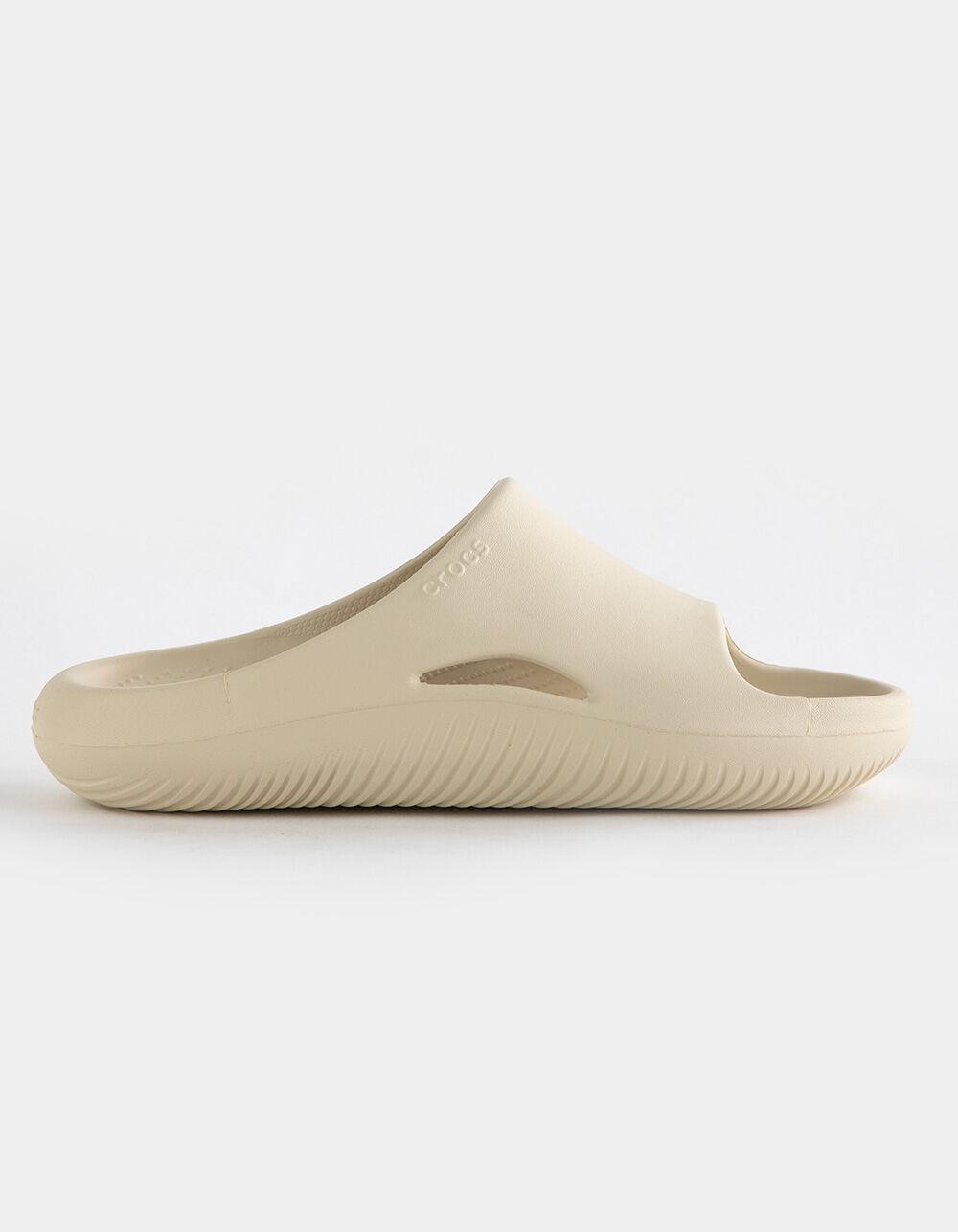 CROCS Mellow Recovery Slide Sandals - BONE Product Image