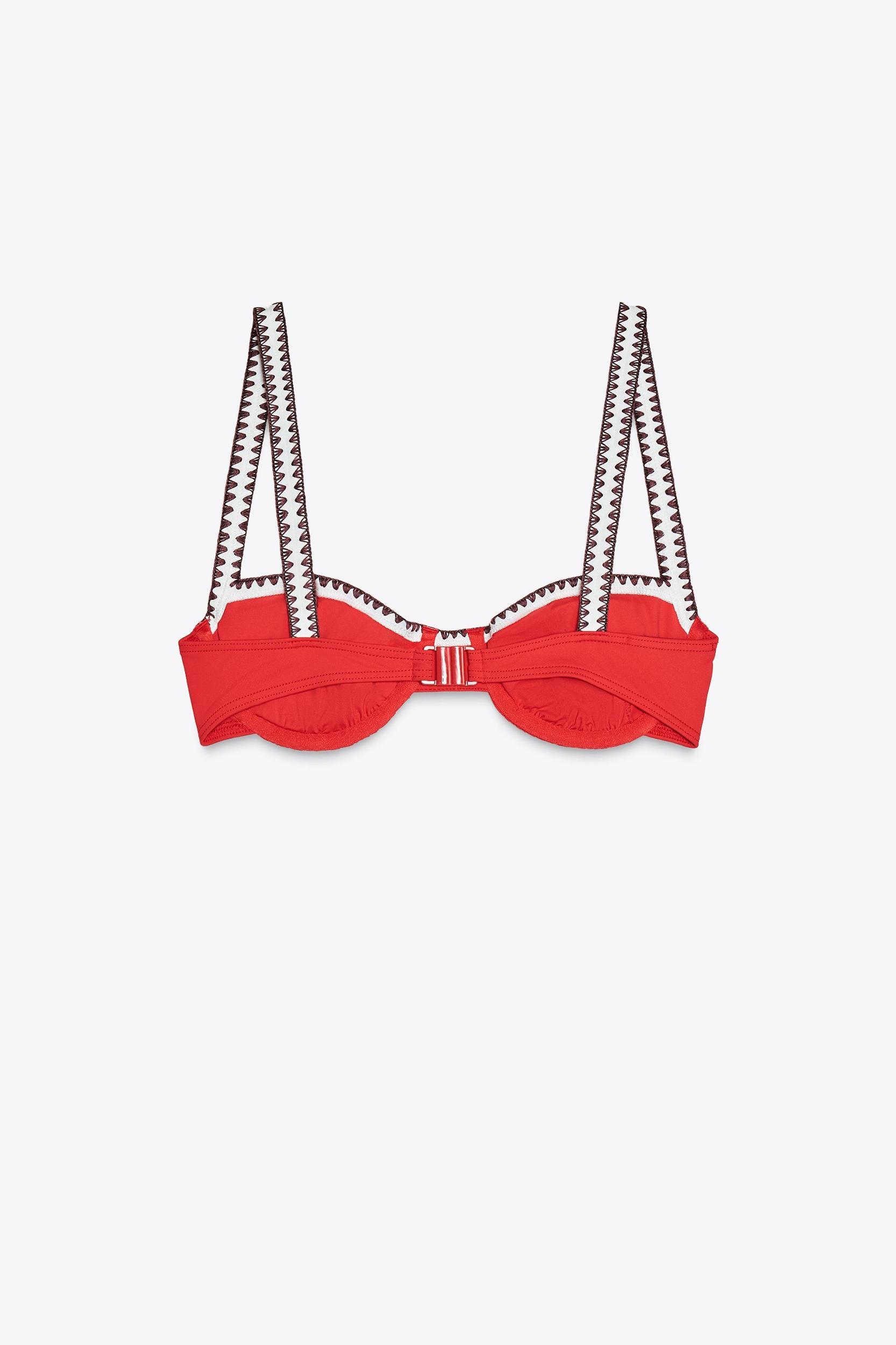 CONTRAST BIKINI BOTTOMS Product Image