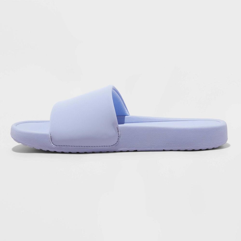 Womens Makenna Slide Sandals - All In Motion Blue 11: Slip On, Open Toe, EVA Outsole Product Image