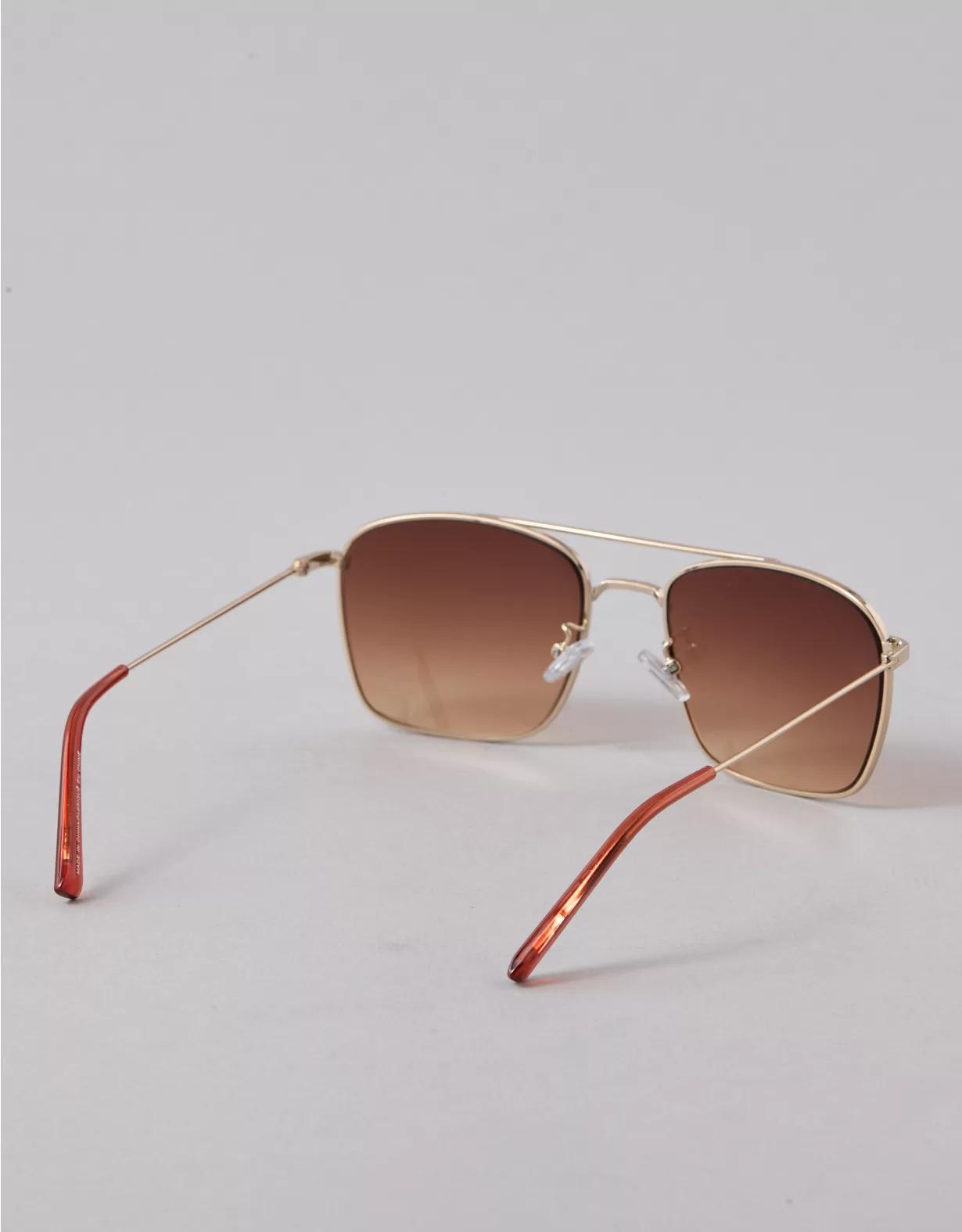 AE Ombre Metal Square Sunglasses Product Image