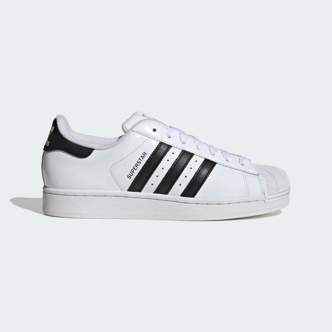 adidas Superstar II Shoes Core Black 5.5 Unisex Product Image
