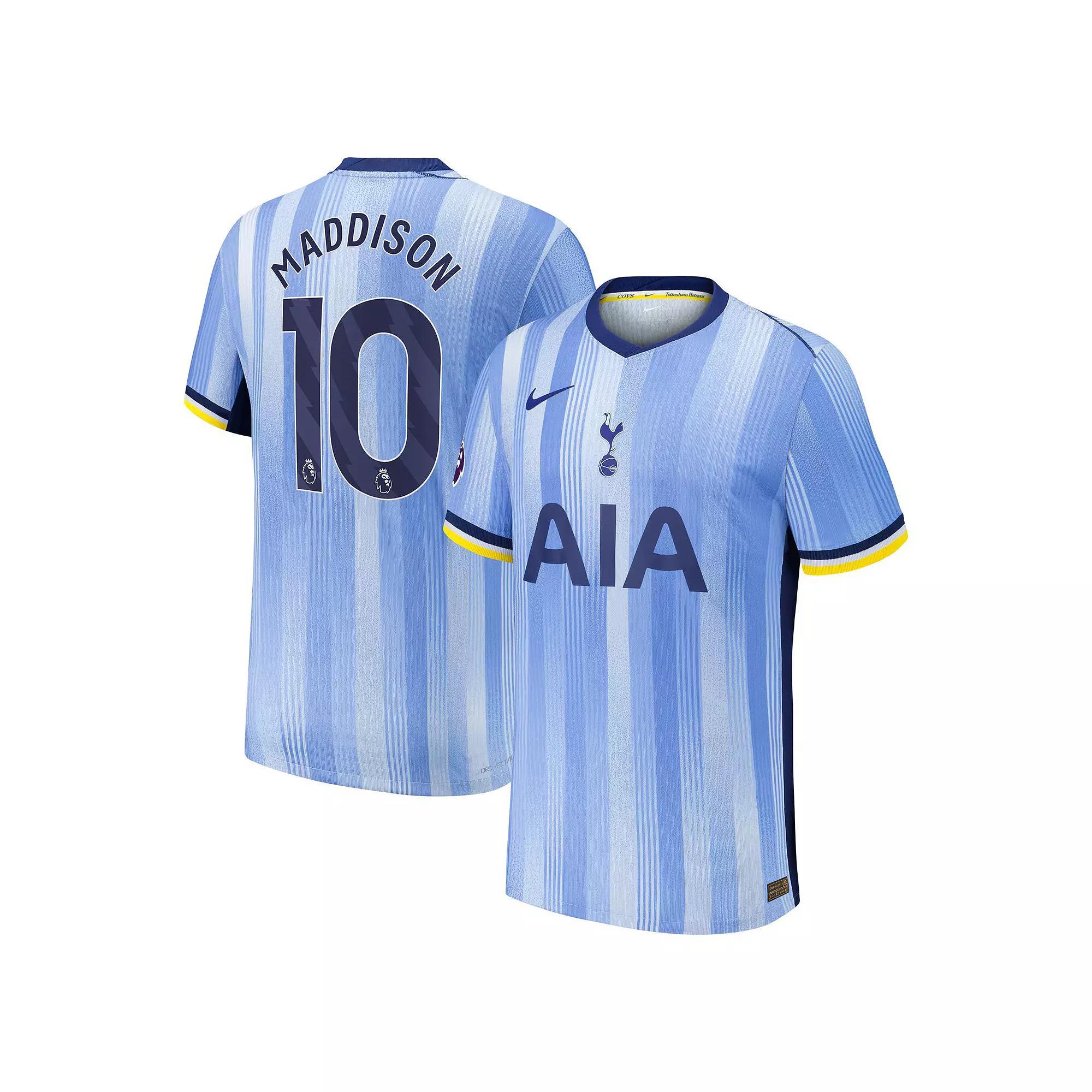Men's Nike James Maddison Blue Tottenham Hotspur 2024/25 Away Authentic Player Jersey, Size: 2XL, Tot Blue Product Image
