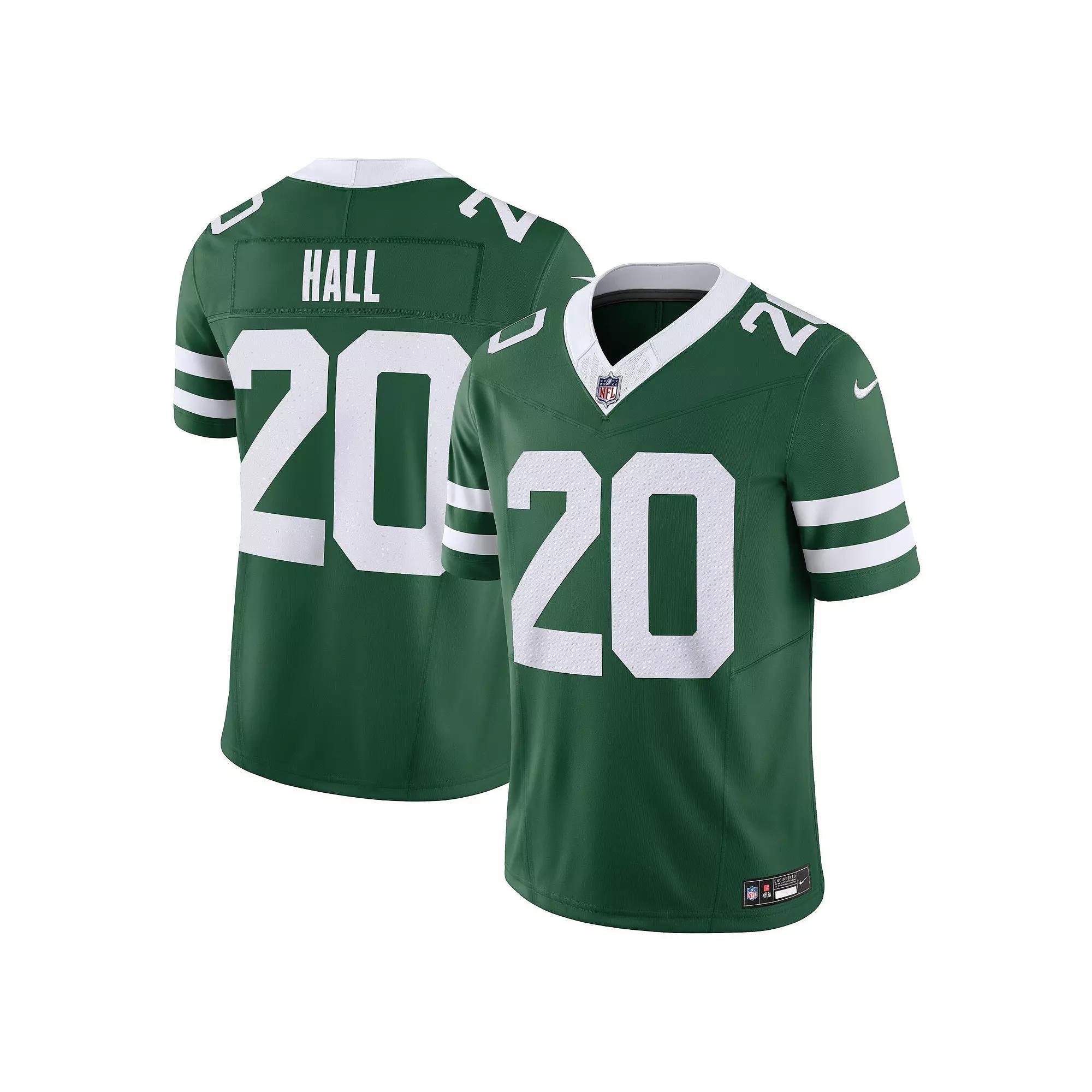 Men's Nike Breece Hall Legacy Green New York Jets Vapor F.U.S.E. Limited Jersey, Size: Small Product Image