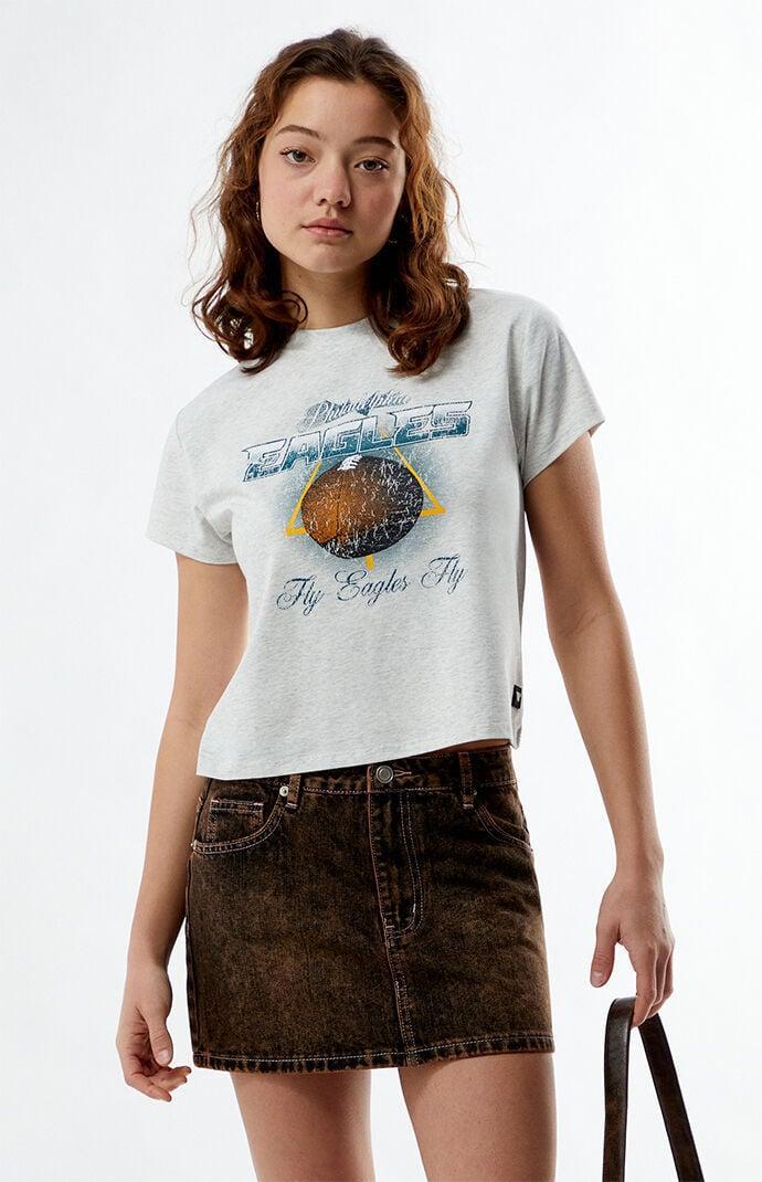 Women's NFL Wild Collective x PacSun Philadelphia Eagles Mini T-Shirt Product Image
