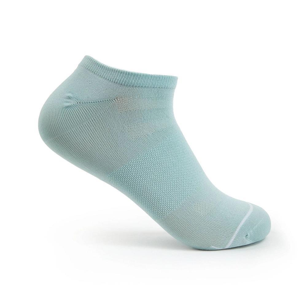 Fruit of the Loom Women's Beyond Soft 6pk No Show Socks - Blue/Assorted Color 4-10: Arch Support, Lightweight Microfiber Product Image