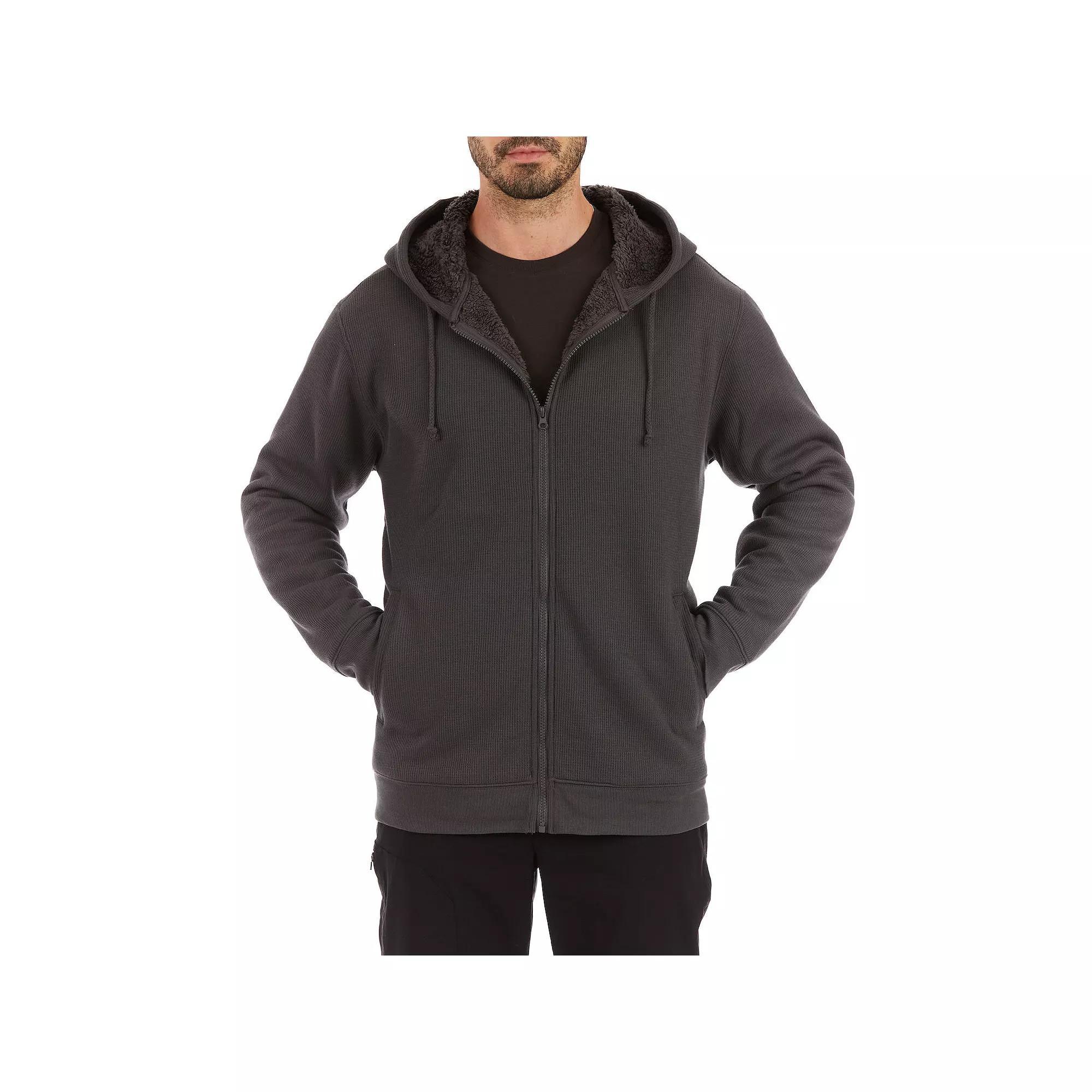 Mens Smiths Workwear Hooded Sherpa-Lined Thermal Jacket Product Image