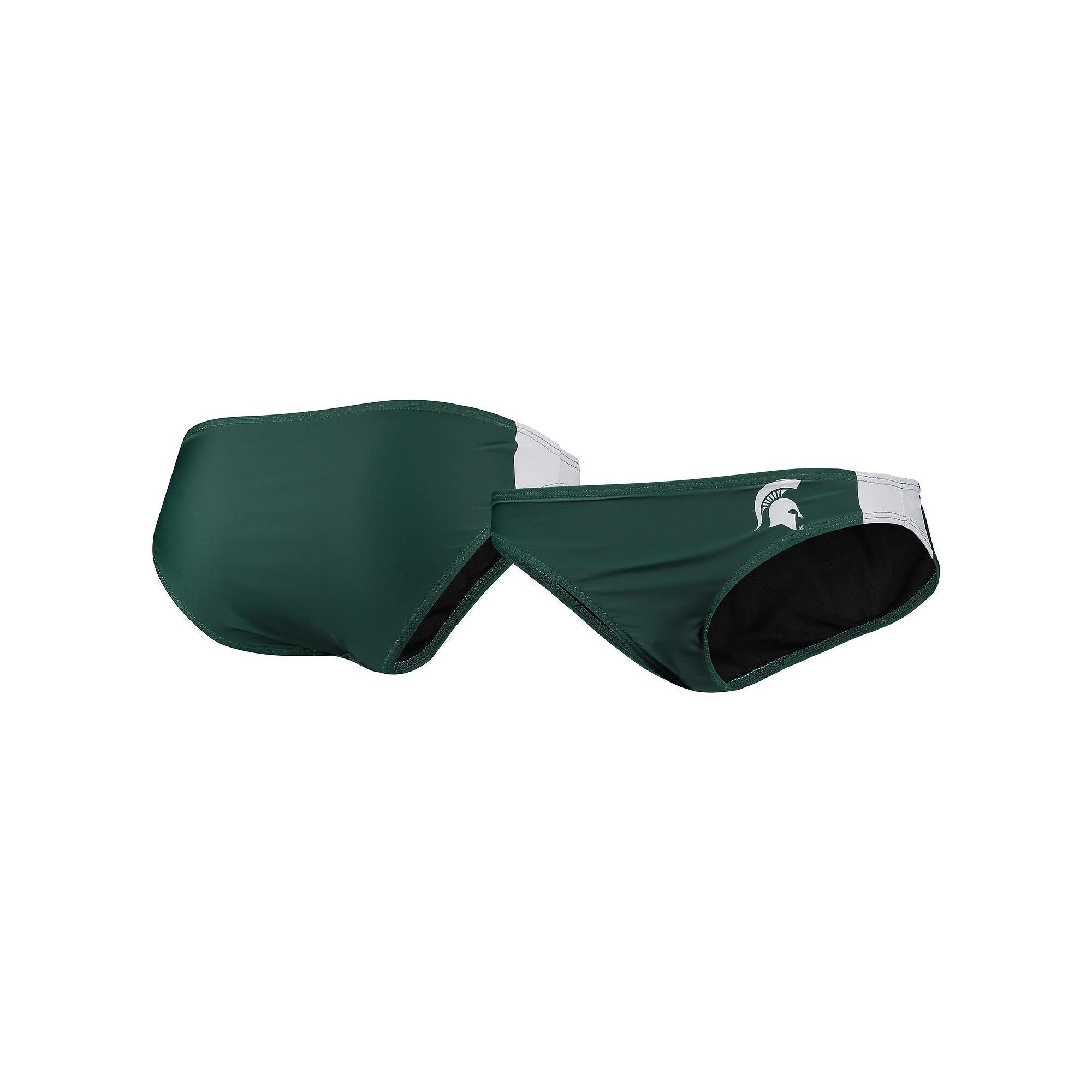Women's FOCO Green Michigan State Spartans Wordmark Bikini Bottom, Size: XL Product Image