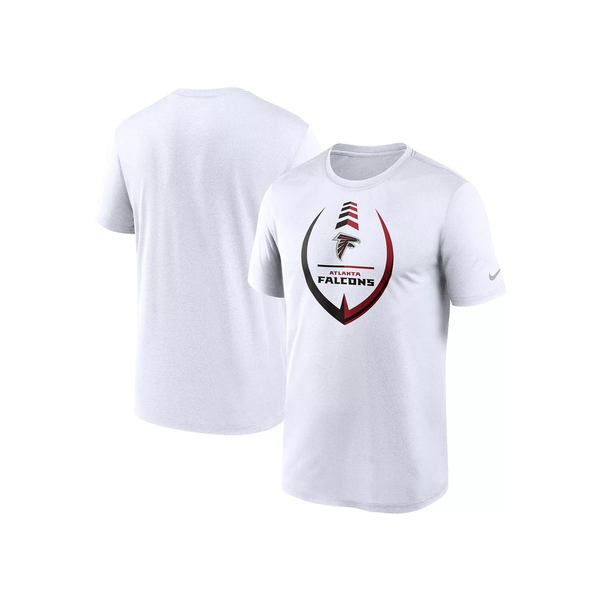 Men's Nike White Atlanta Falcons Icon Legend Performance T-Shirt, Size: 3XL Product Image