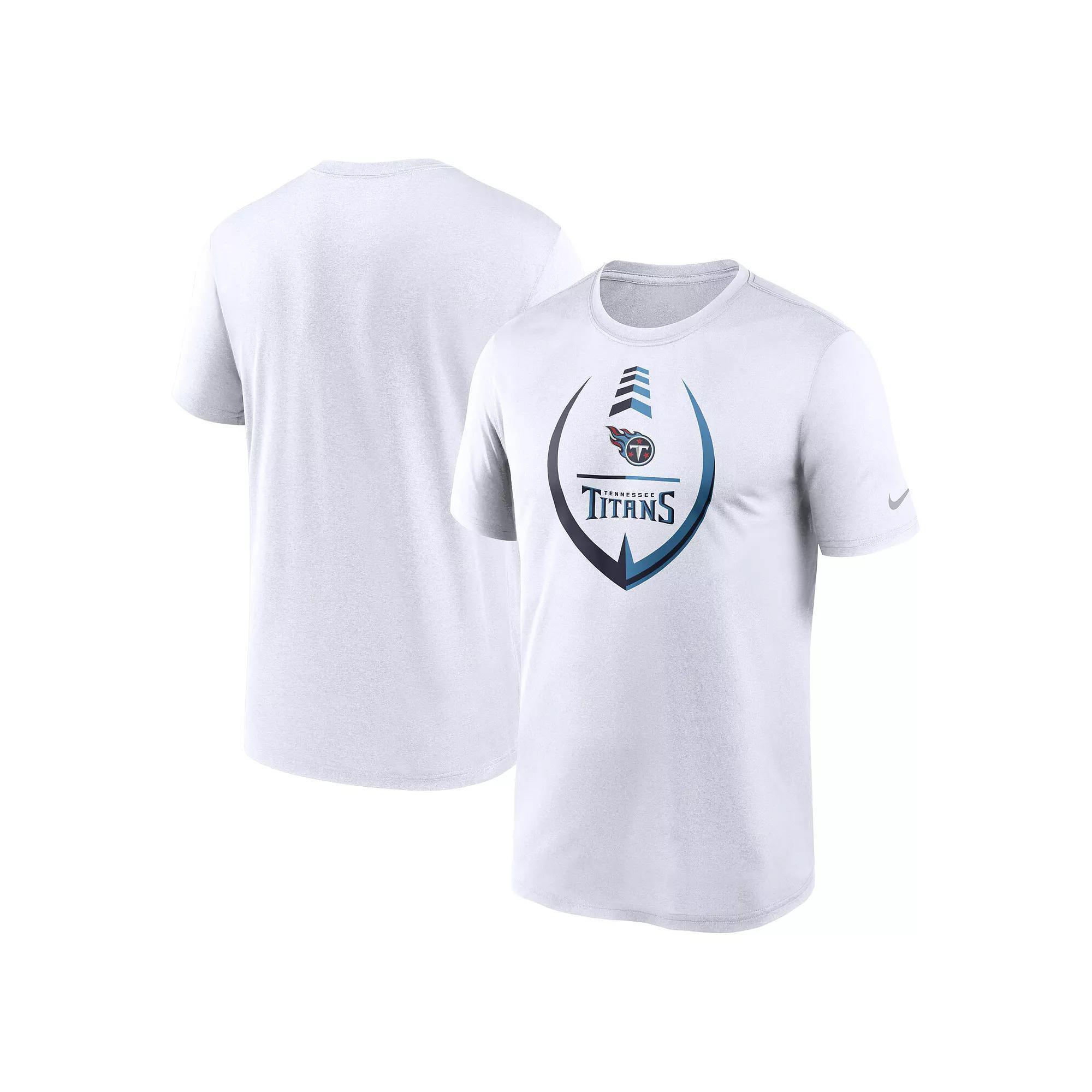 Men's Nike White Tennessee Titans Icon Legend Performance T-Shirt, Size: 3XL Product Image