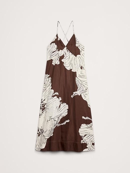 Viscose-Linen Maxi Dress Product Image