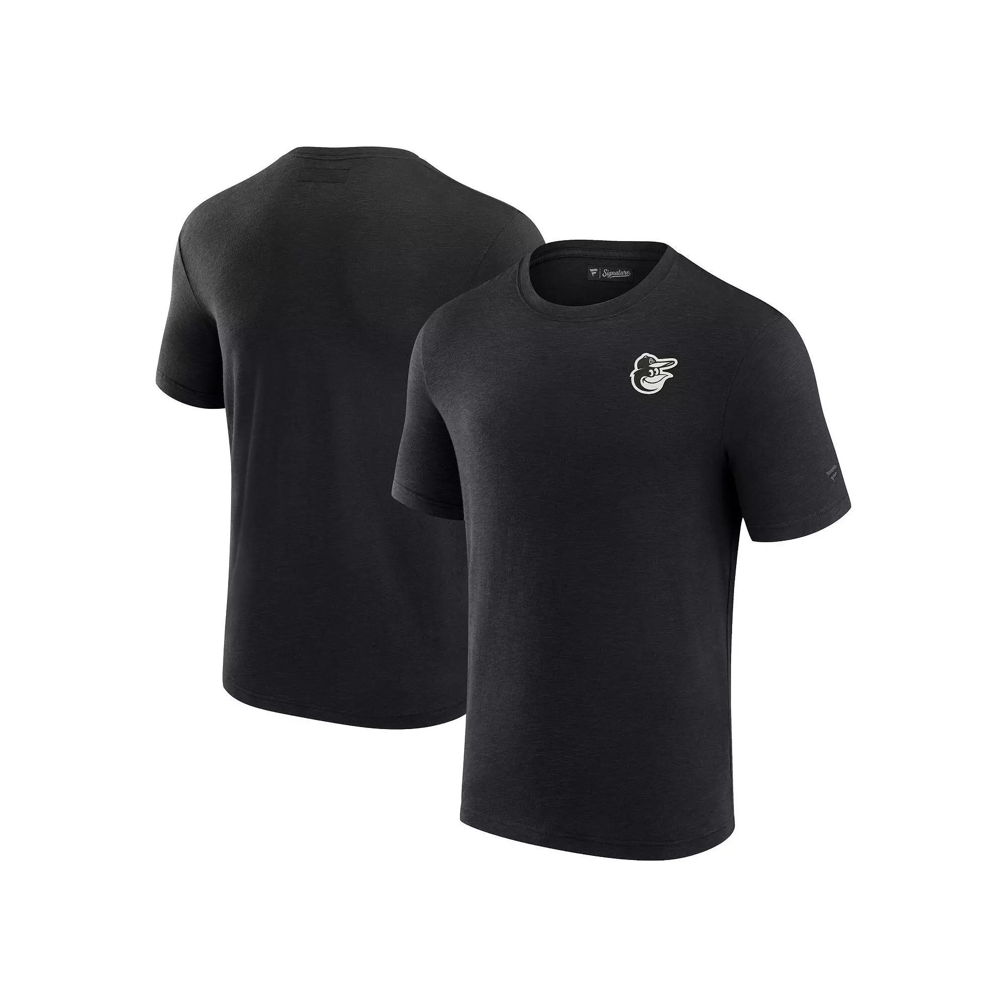 Men's Fanatics Signature Navy Cleveland Guardians Modal Short Sleeve T-Shirt, Size: Medium, Grd Blue Product Image