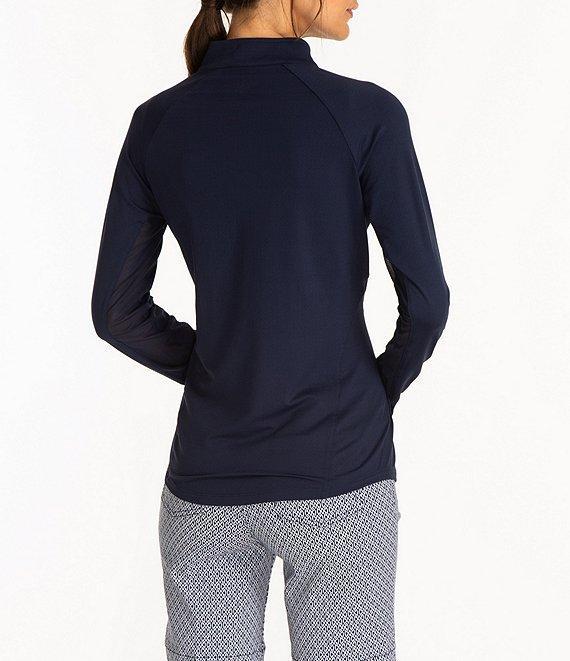 Sport Haley Sunscape UPF Long Sleeve Quarter Zip Mockneck Top Product Image