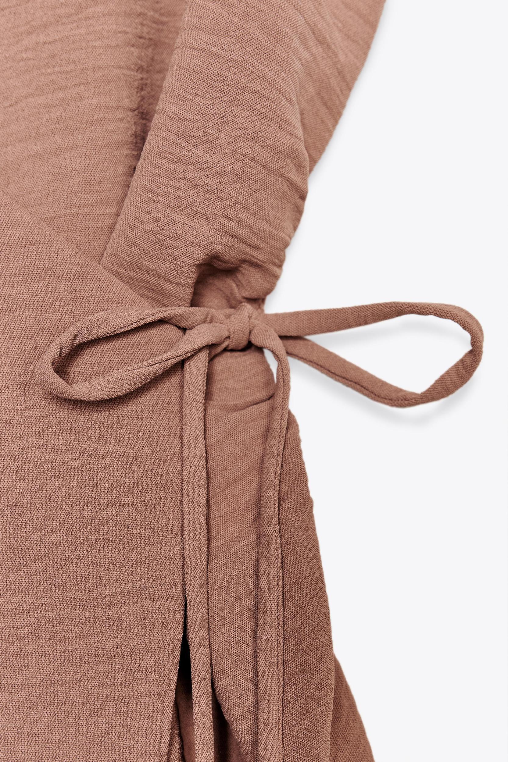FLOWY WRAP VEST TOP Product Image