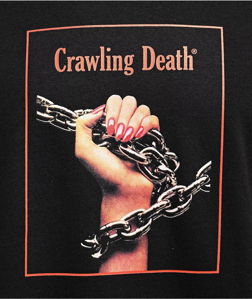 Crawling Death Chain Breaker Black T-Shirt Product Image