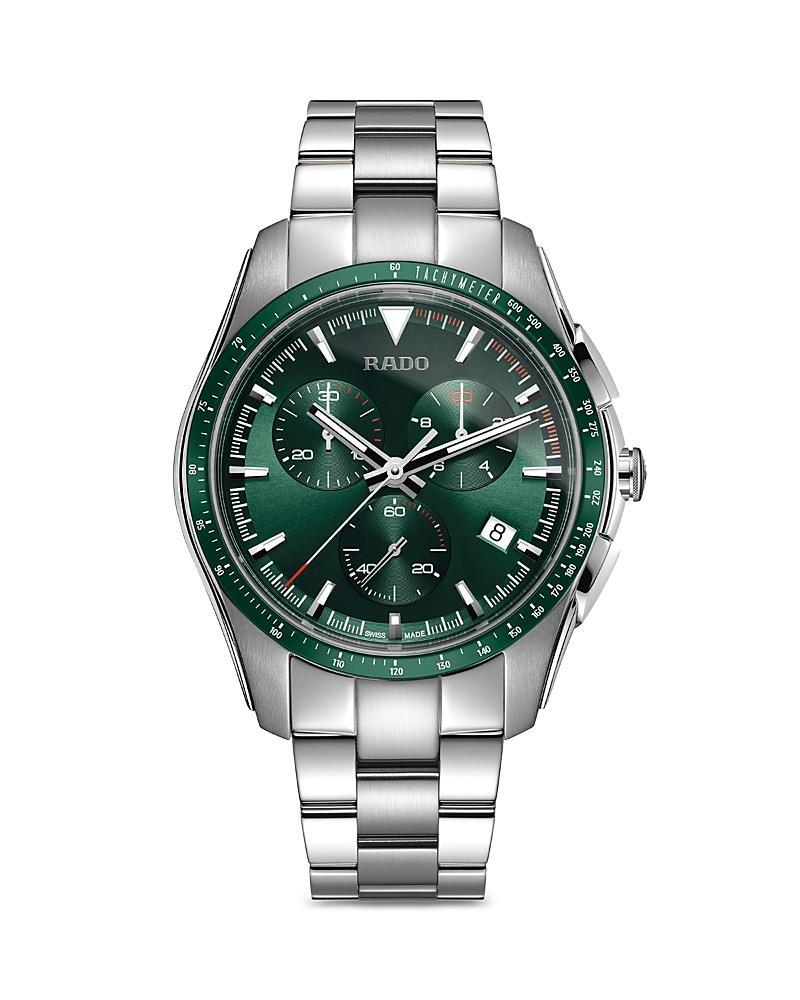 RADO Mens Hyperchrome Chronograph Blue Dial Bracelet Watch Product Image