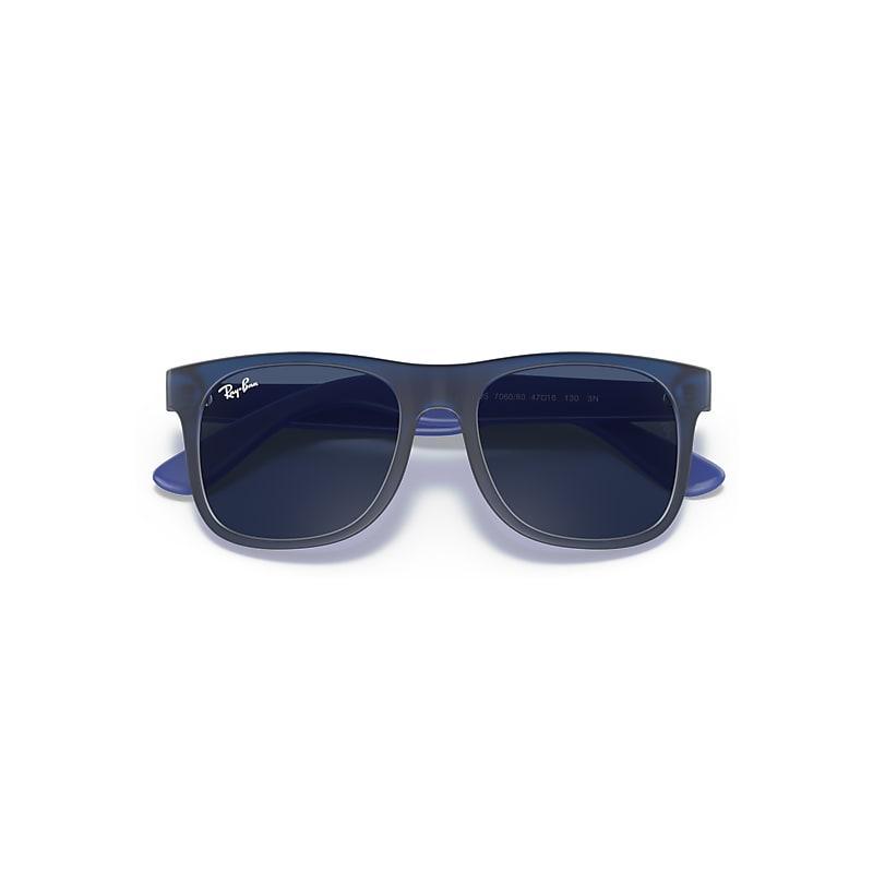 Ray-Ban Justin Kids Sunglasses Frame Green Lenses Product Image