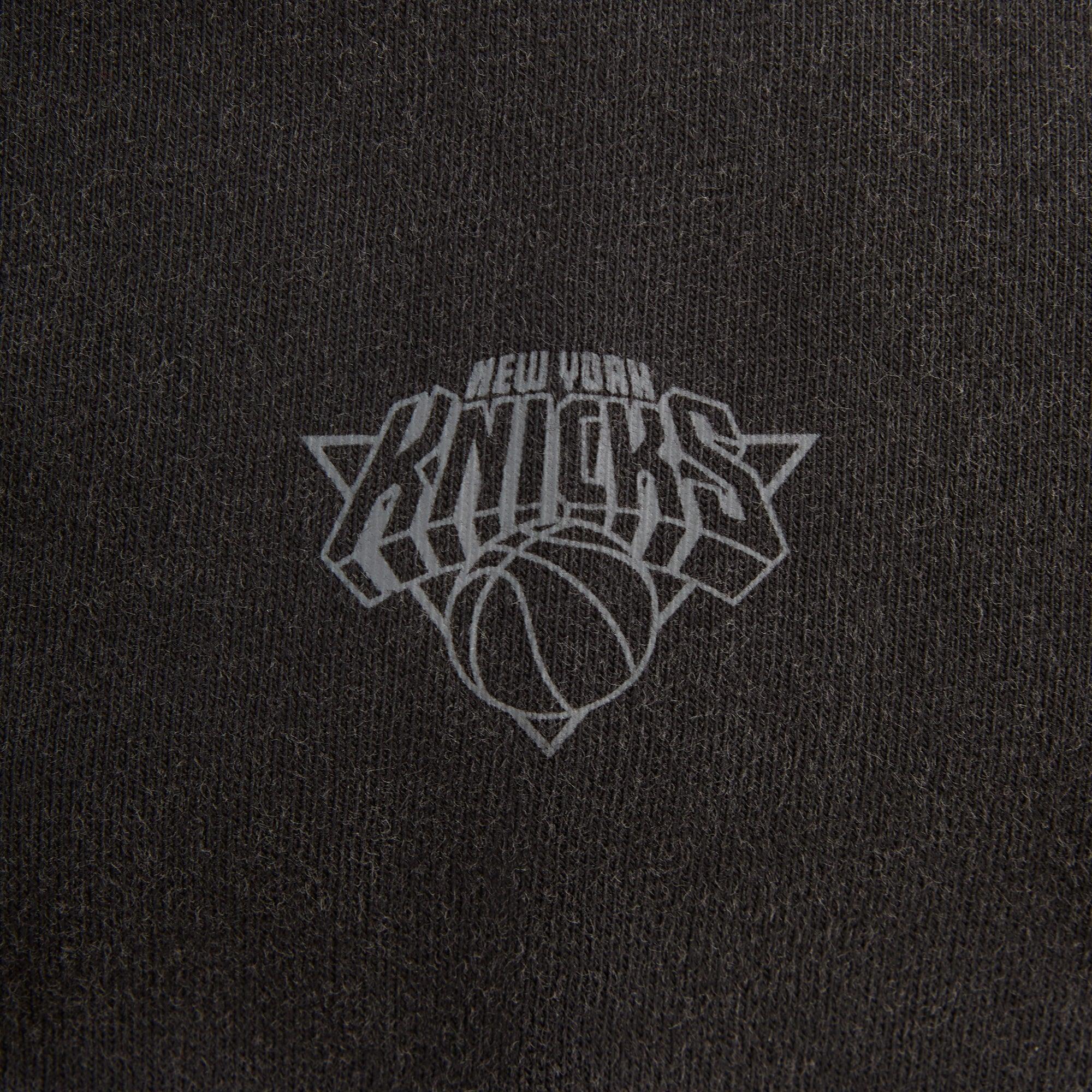 Kith for the New York Knicks Vintage Nelson Crewneck - Black Male Product Image