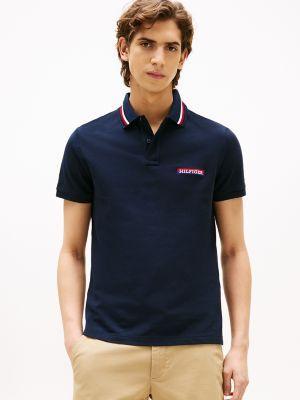 Regular Fit Hilfiger Tipped Pique Polo Product Image