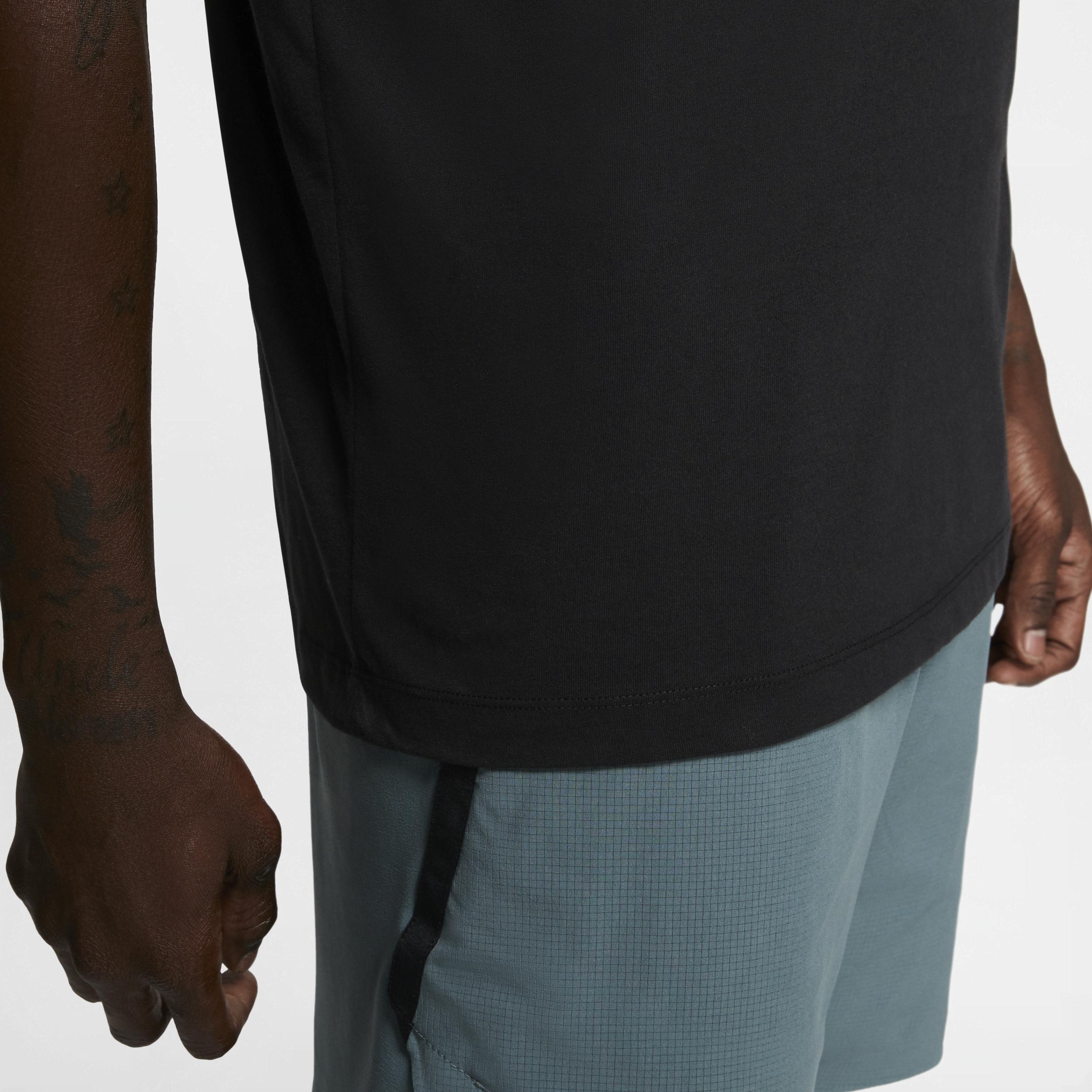 Men's Nike Dri-FIT Training Tee, Size: Small, Black Product Image