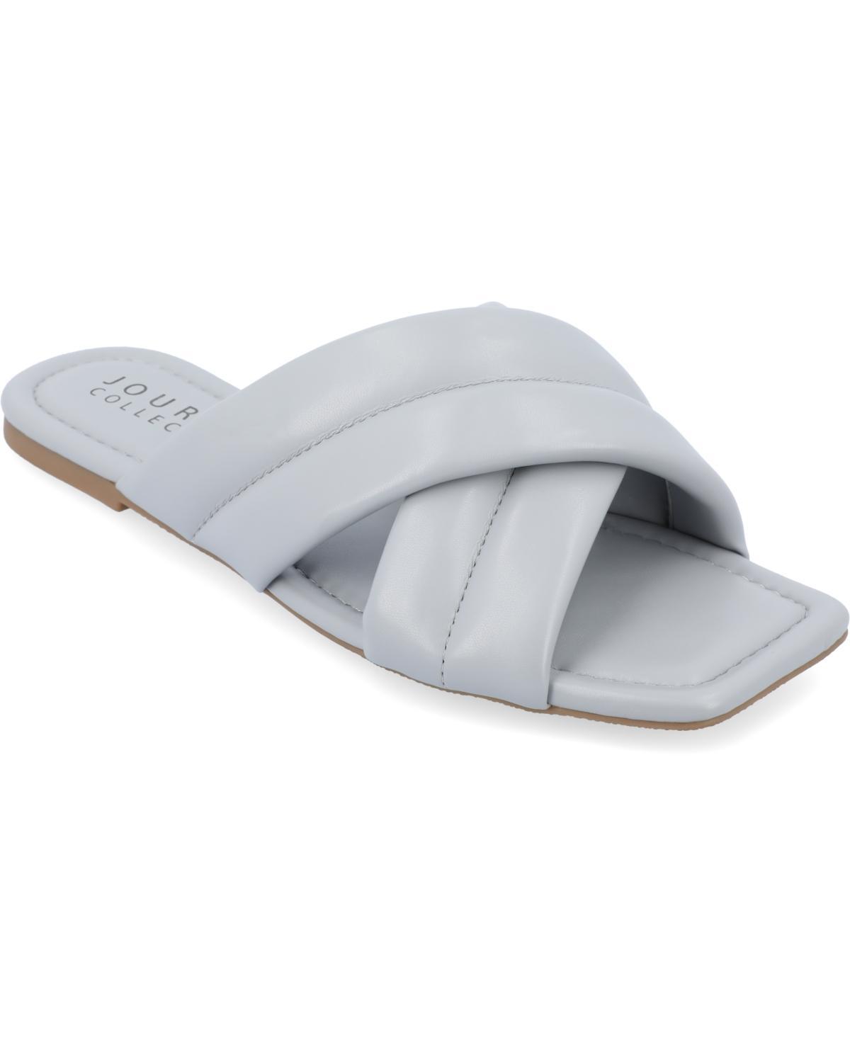 Journee Collection Womens Civyah Flat Sandal Product Image