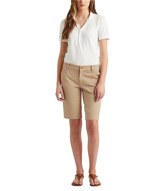 Lauren Ralph Lauren Stretch Cotton Shorts Product Image
