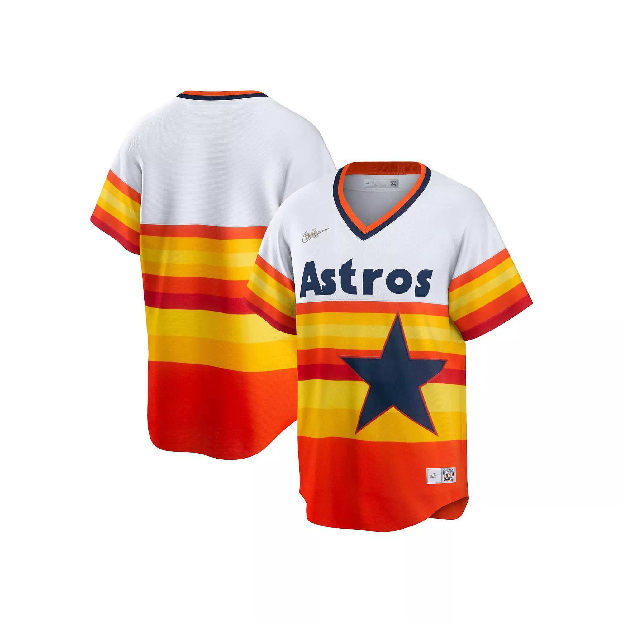 Men's Nike White Houston Astros Home Cooperstown Collection Team Jersey, Size: Large Product Image
