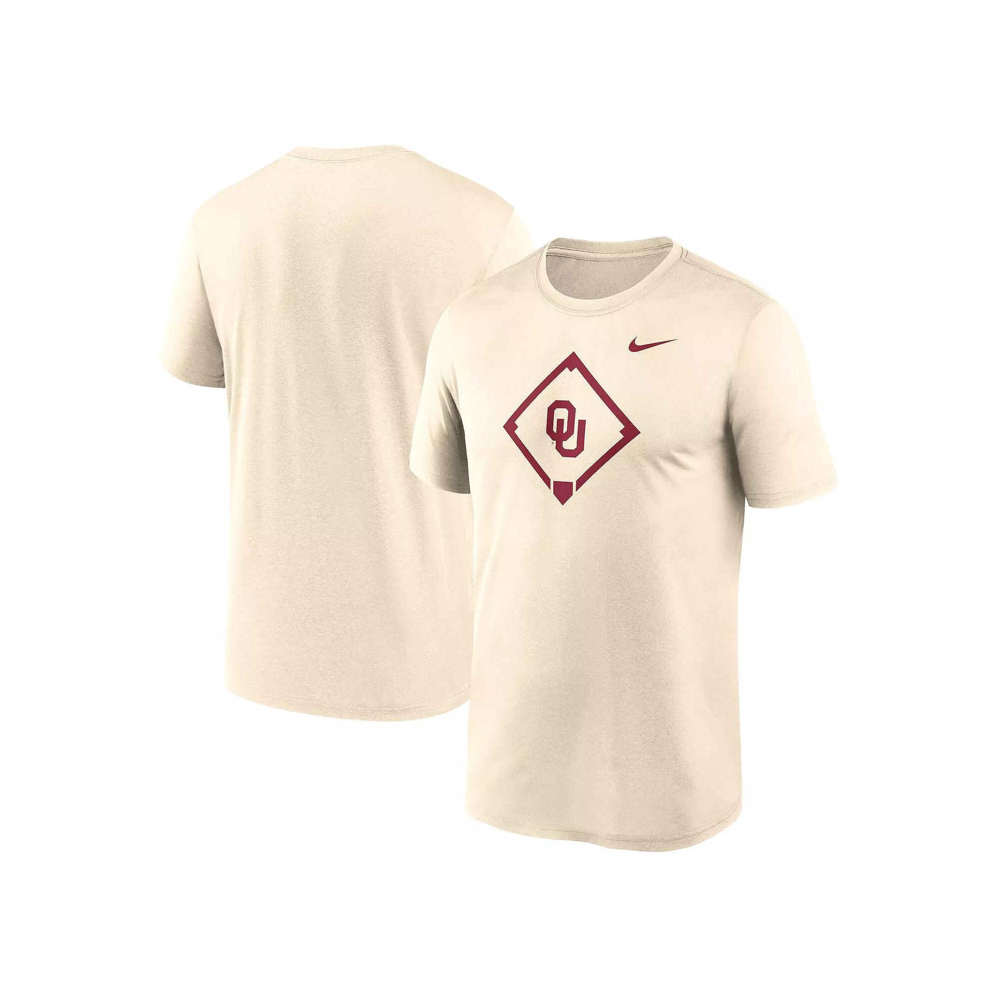 Mens Nike Cream West Virginia Mountaineers Legend Baseball Icon Performance T-Shirt Product Image